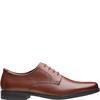CLARKS MENS SHOE - DARK TAN